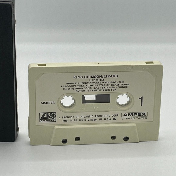 King Crimson - Lizard Cassette Rare Original AMPEX Case - Picture 5 of 6